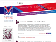 Tablet Screenshot of marketingviewer.com.br